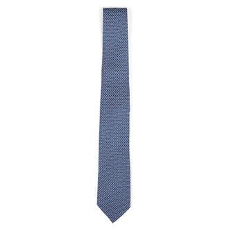 Ferragamo Ties, male, Blue, Size: ONE SIZE Zelig Tie