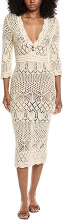 L'agence Dovie Mixed Pointelle Dress