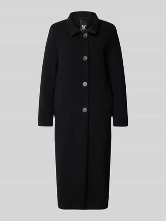 Fuchs Schmitt Mantel mit Knopfleiste in Black, Gr&ouml;&szlig;e 34