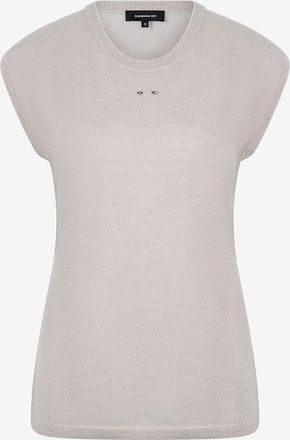 Barbara Bui Feiner weiter Merinowollpullover ohne &Auml;rmel