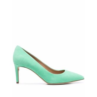 Ferragamo Ladies Fresh Mint Heels, US Size 7 C