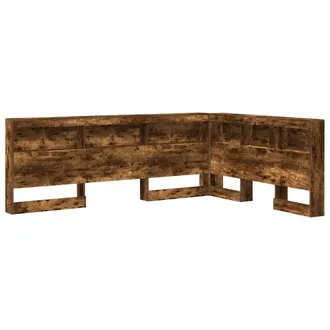 vidaXL Vidaxl - Testata Contenitore Rovere Fumo 160 Cm Legno Multistrato