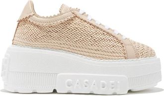 Casadei Nexus Hanoi Sneakers - Dames - Sneakers - Beige - 40 EU - Leer - Schoenen