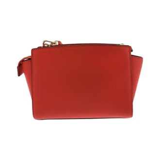 Michael Kors Pre-owned Cross Body Bags, female, Red, Size: ONE SIZE Pre-owned Plastic Shoulder Bag