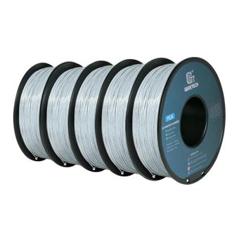 OEM Filamento Para Impresora 3d, Material Pla, Compatibilidad Vers&aacute;til, Como El Gris Jaspeado