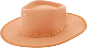 Van Palma Anna Wool Felt Hat, Size Large