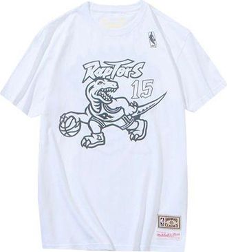 Mitchell & Ness x NBA Toronto Raptors T-shirt Vince Carter 15 MN13S17-VCA