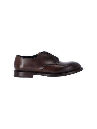 Premiata Scarpe Derby In Pelle