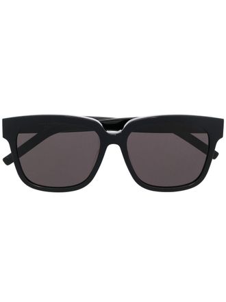 Saint Laurent Eyewear Zonnebril met vierkant montuur - Zwart