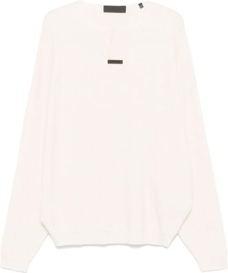 Fear of God Maglione con lavorazione a nido dape - Toni neutri