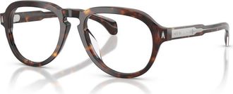 Moncler 52mm Pilot optical glasses in Tortoise at Nordstrom