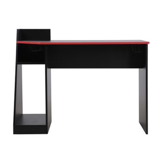 Mobili Rebecca Mobili Rebecca - Rebecca Mobili Escritorio Gaming Mesa Pc Negro Rojo Madera Dise&ntilde;o Moderno Con Accesorios
