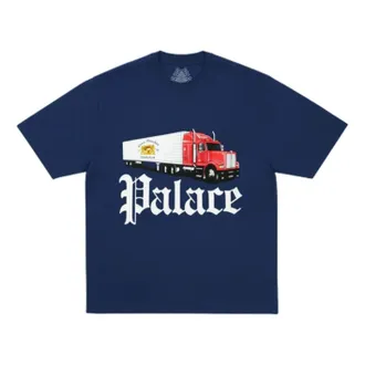 Palace Truck Off T-Shirt Navy P30TS415