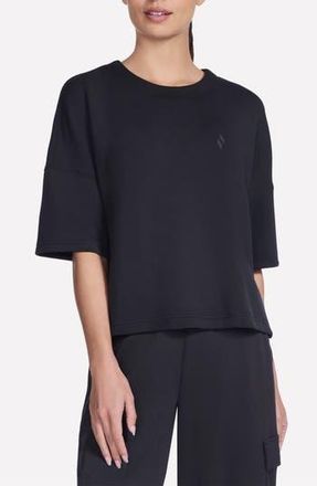 Skechers Skechulux Elevate Tee in Bold Black at Nordstrom Rack, Size Large