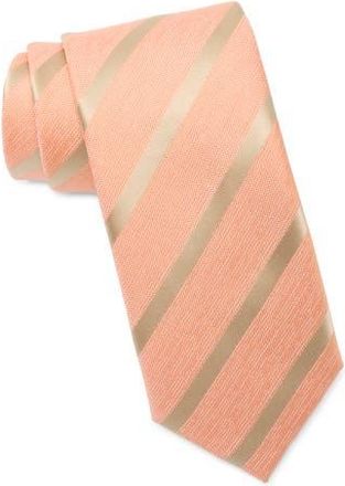 Original Penguin Murphy Stripe Tie in Orange at Nordstrom Rack