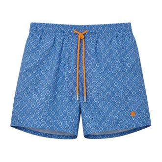 Gallo Gallo, Badmode, Heren, Blauw, S, Boxer Mare PL Batik Delfini