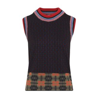 Dries Van Noten Temi Knit Gilet - Knitwear - Mujer - Multicolor - M