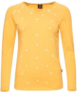 Chillaz Kalnik Forest and Flowers Longsleeve für Damen | gelb