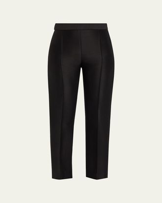 Adam Lippes Mika Cropped Straight-Leg Pants