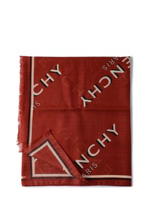 Givenchy SHADOW SCARF Size: OS, colour: RED