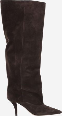 PARIS TEXAS Brown Suede Boots