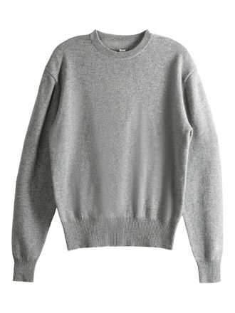Toteme crew-neck sweater - Grijs