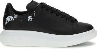 Alexander McQueen Black Graphic Sneakers