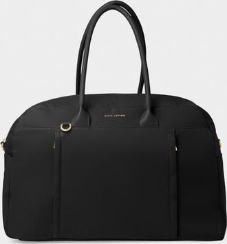 Katie Loxton Nylon-Luxe Weekend Bag in Black at Nordstrom