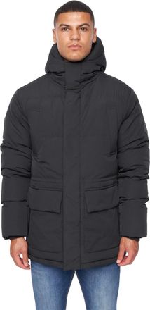 Duck and Cover Heren Fletchley Pufferjas (Zwart)