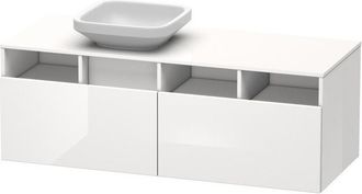 Duravit Duravit Durastyle Mueble De Ba&ntilde;o De Pared 6785, 2 Cajones, 1 Hueco A La Izquierda, 1400mm, Color (frente/cuerpo): Decoraci&oacute;n Roble Europeo - Ds6785l52