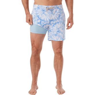Fair Harbor Bayberry Water Repellent Swim Trunks in Ocean at Nordstrom Rack, Size Xx-Large