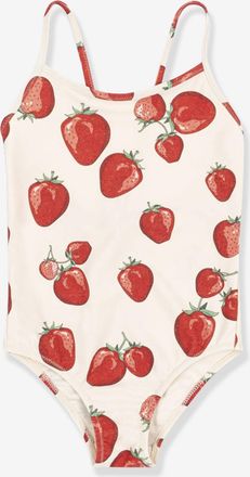 Konges Sløjd Mädchen Baby Badeanzug Konges Sløjd, Erdbeeren rot