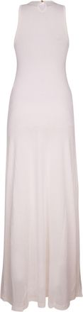 Jacquemus Womens La Robe Maille Sculta - White viscose - Size EU 40 (Womens)