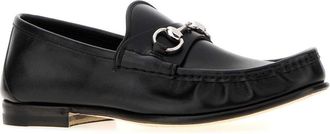 Gucci Mens Lugano Loafer Black Calf Skin
