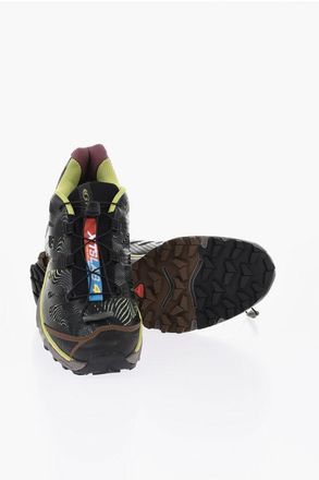 Salomon Technical Fabric Sneakers XT-4 With Drawcord Laces size 42