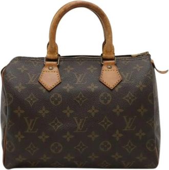 Louis Vuitton Pre-owned Handbags, female, Brown, Size: ONE SIZE Pre-owned Speedy 25 Monogram Handbag