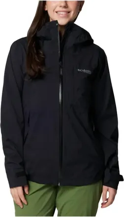 Columbia Omnitech Amplidry Ii Shell Jacket In Black