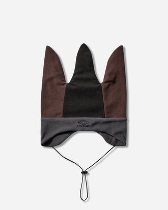 Umbro Fleece Jester Hat Burgundy / Charcoal / Black