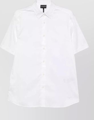 Emporio Armani cotton short-sleeve shirt