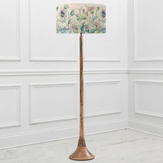 Voyage Maison Kinross Floor Lamp With Cirsium Eva Lampshade in Mauve