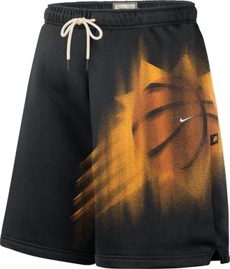 Nike Mens Phoenix Suns Standard Issue Fleece Basketball Shorts in Black | IQ1534-010