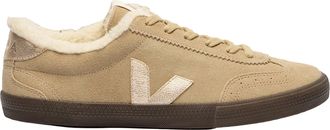 Veja Volley Fured Suede Sneakers with Organic Leather Inserts
