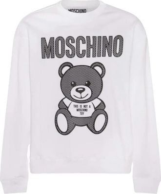 Moschino Sweatshirts - Heren - Sweatshirts - Wit - XS - Hoodies & sweatvesten