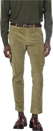 Mason's Chile Cargo Broek - Heren - Slim Fit Broeken - Groen - M - Katoen - Broeken