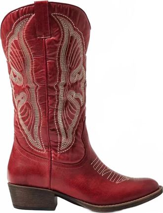 Matisse Footwear Womens Gaucho Boots In Red