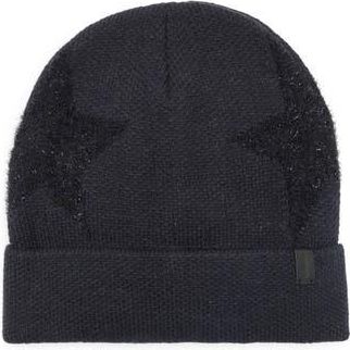 AllSaints Metallic Star Beanie in Colleigate Blue/Black at Nordstrom Rack