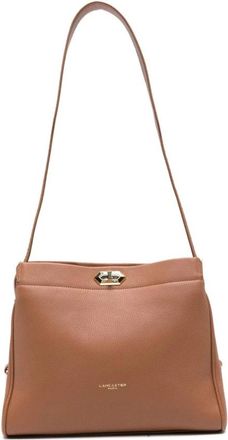 Lancaster Lady Romy Schoudertas - Dames - Schoudertassen - Bruin - ONE Size - Leer - Tassen