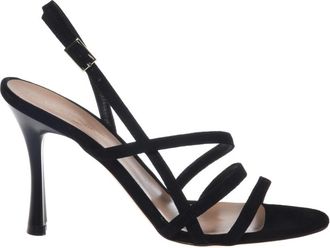 Baldinini High Heel Sandal - Dames - Sandalen met hakken - Zwart - 37 EU - Leer - Schoenen