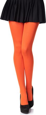 Romartex Opaque 100 Denier Tights, 23 Colours, Sizes S-XL, XL, orange