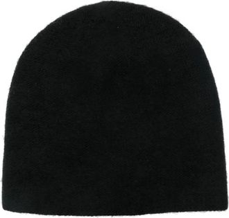 Liska cashmere beanie hat - Black